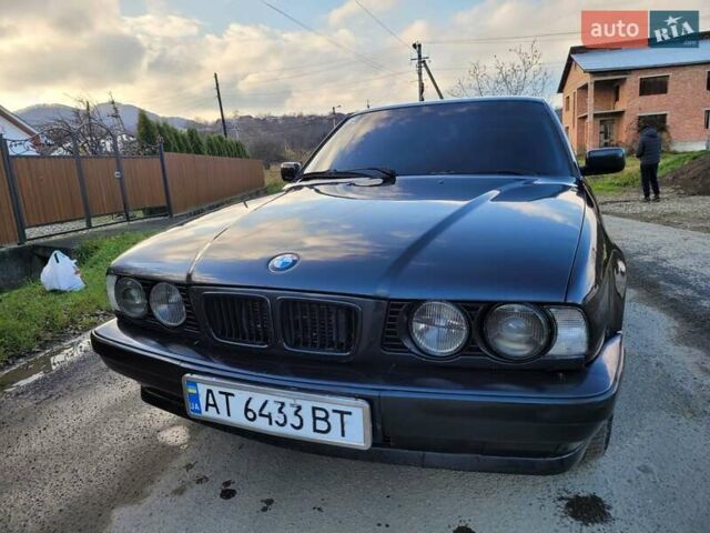 Чорний БМВ 5 Серія, об'ємом двигуна 2.5 л та пробігом 300 тис. км за 2200 $, фото 1 на Automoto.ua