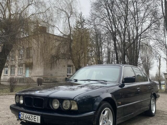 Черный БМВ 5 Серия, объемом двигателя 2 л и пробегом 675 тыс. км за 2950 $, фото 1 на Automoto.ua