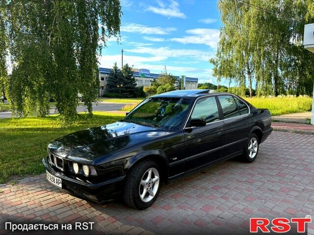 Черный БМВ 5 Серия, объемом двигателя 2 л и пробегом 400 тыс. км за 2500 $, фото 1 на Automoto.ua
