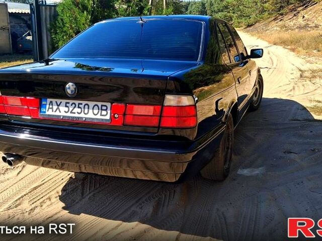 Черный БМВ 5 Серия, объемом двигателя 2.5 л и пробегом 300 тыс. км за 6500 $, фото 1 на Automoto.ua