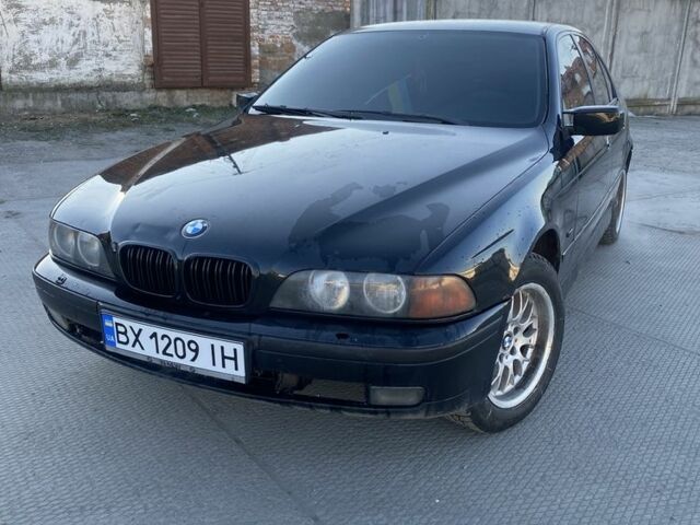 Чорний БМВ 5 Серія, об'ємом двигуна 2.5 л та пробігом 292 тис. км за 3650 $, фото 1 на Automoto.ua