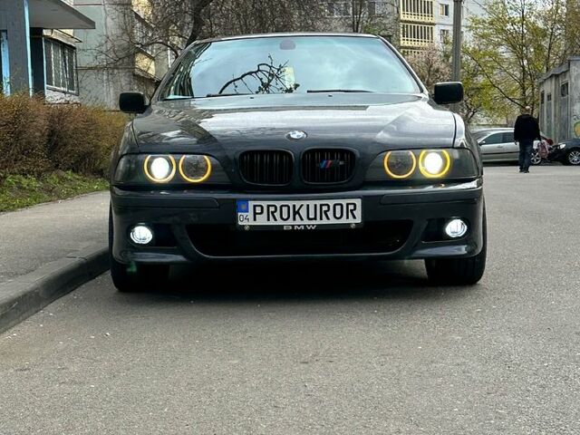 Черный БМВ 5 Серия, объемом двигателя 2.8 л и пробегом 336 тыс. км за 3860 $, фото 1 на Automoto.ua