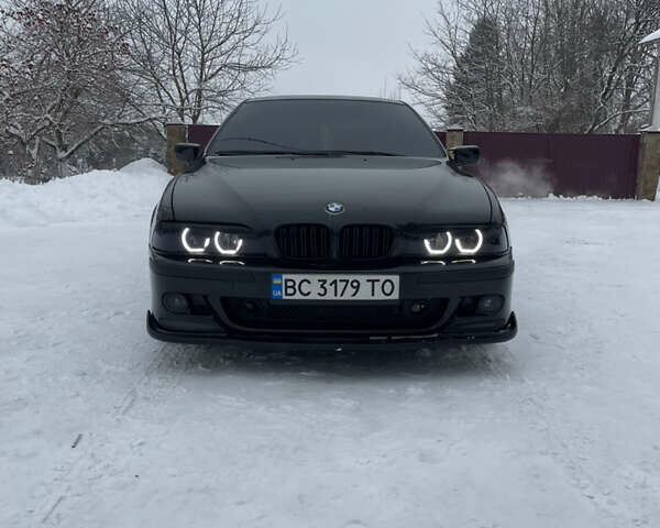 Черный БМВ 5 Серия, объемом двигателя 1.99 л и пробегом 200 тыс. км за 5700 $, фото 1 на Automoto.ua