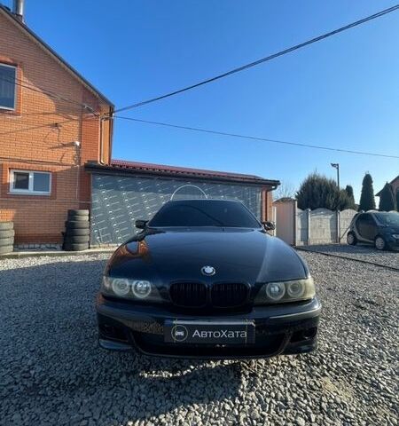 Черный БМВ 5 Серия, объемом двигателя 3 л и пробегом 340 тыс. км за 5400 $, фото 1 на Automoto.ua