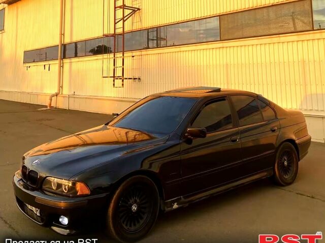 Черный БМВ 5 Серия, объемом двигателя 2.5 л и пробегом 384 тыс. км за 3100 $, фото 1 на Automoto.ua