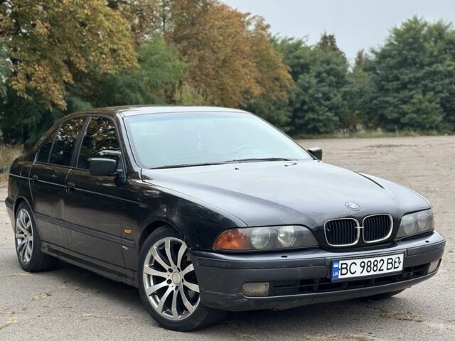 Черный БМВ 5 Серия, объемом двигателя 2.5 л и пробегом 480 тыс. км за 3450 $, фото 1 на Automoto.ua