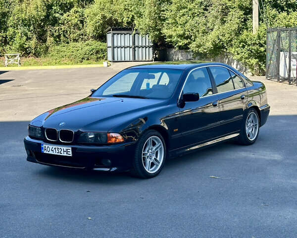 Черный БМВ 5 Серия, объемом двигателя 3.5 л и пробегом 370 тыс. км за 8500 $, фото 1 на Automoto.ua