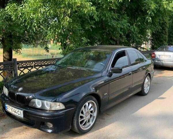 Черный БМВ 5 Серия, объемом двигателя 1.99 л и пробегом 320 тыс. км за 2750 $, фото 1 на Automoto.ua