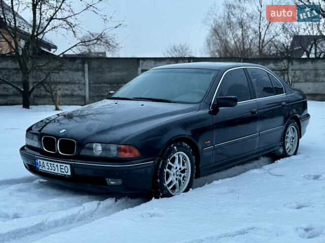 Черный БМВ 5 Серия, объемом двигателя 2.8 л и пробегом 321 тыс. км за 3450 $, фото 1 на Automoto.ua