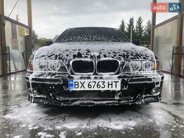 Черный БМВ 5 Серия, объемом двигателя 2.5 л и пробегом 474 тыс. км за 3000 $, фото 1 на Automoto.ua