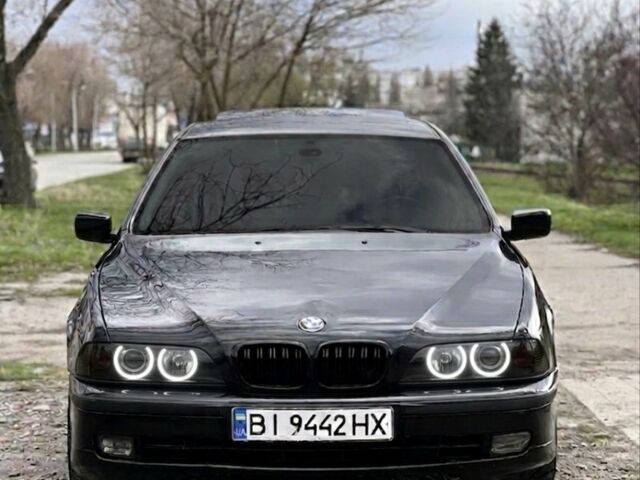 Черный БМВ 5 Серия, объемом двигателя 2 л и пробегом 300 тыс. км за 3700 $, фото 1 на Automoto.ua