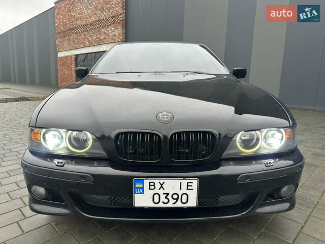 Черный БМВ 5 Серия, объемом двигателя 2.5 л и пробегом 460 тыс. км за 4800 $, фото 1 на Automoto.ua