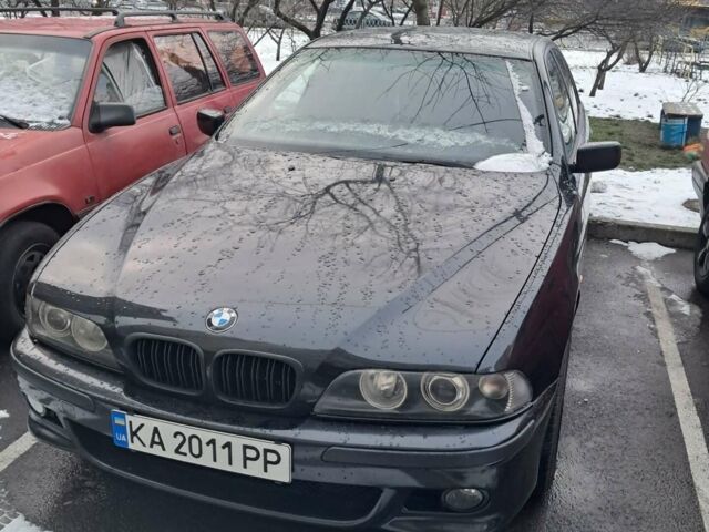 Черный БМВ 5 Серия, объемом двигателя 2.8 л и пробегом 430 тыс. км за 6300 $, фото 1 на Automoto.ua