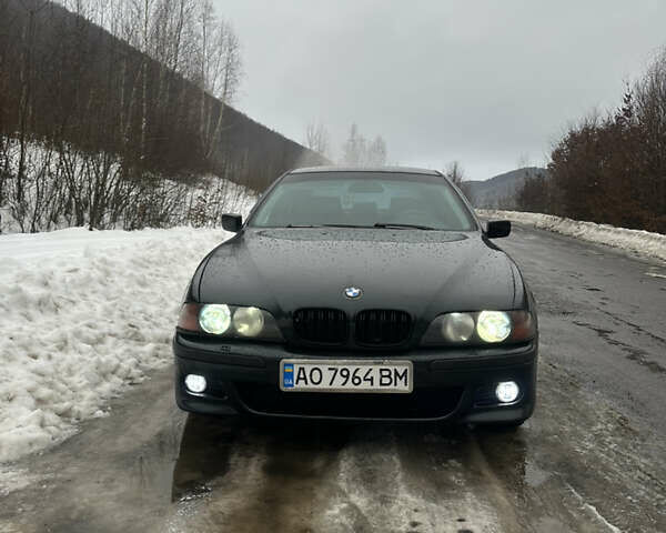 Чорний БМВ 5 Серія, об'ємом двигуна 2 л та пробігом 430 тис. км за 3400 $, фото 1 на Automoto.ua