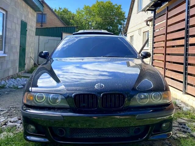 Черный БМВ 5 Серия, объемом двигателя 2.5 л и пробегом 320 тыс. км за 3300 $, фото 1 на Automoto.ua