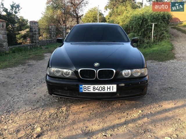 Чорний БМВ 5 Серія, об'ємом двигуна 2 л та пробігом 400 тис. км за 3500 $, фото 1 на Automoto.ua
