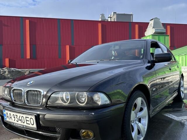 Черный БМВ 5 Серия, объемом двигателя 2 л и пробегом 230 тыс. км за 5450 $, фото 1 на Automoto.ua