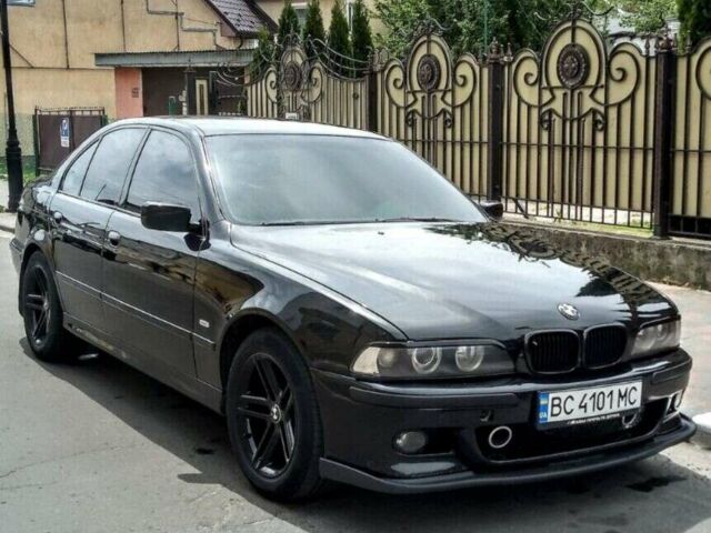 Чорний БМВ 5 Серія, об'ємом двигуна 2 л та пробігом 440 тис. км за 5500 $, фото 1 на Automoto.ua