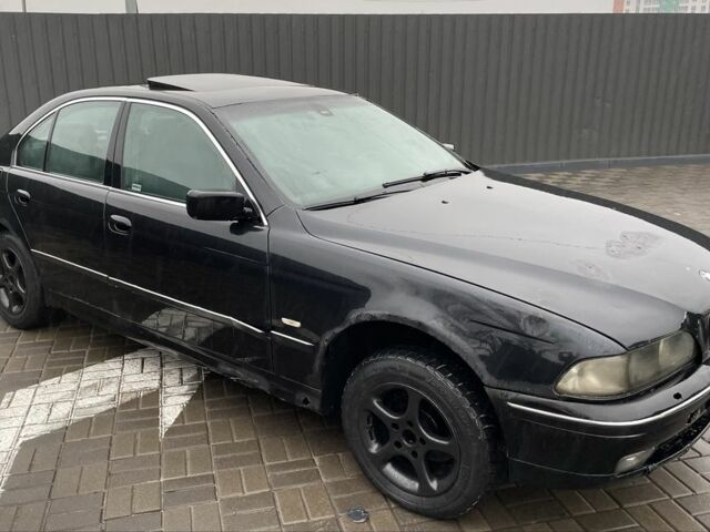 Чорний БМВ 5 Серія, об'ємом двигуна 2.5 л та пробігом 386 тис. км за 1500 $, фото 1 на Automoto.ua