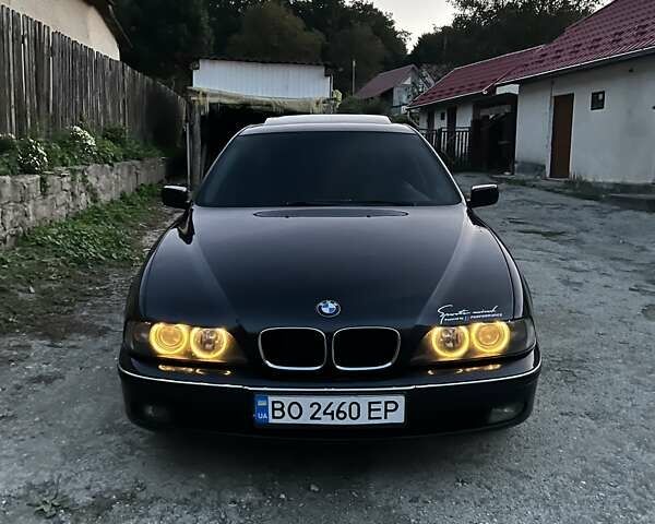 Чорний БМВ 5 Серія, об'ємом двигуна 2 л та пробігом 340 тис. км за 3900 $, фото 1 на Automoto.ua