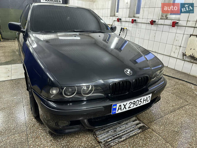 Черный БМВ 5 Серия, объемом двигателя 2.8 л и пробегом 480 тыс. км за 7000 $, фото 1 на Automoto.ua