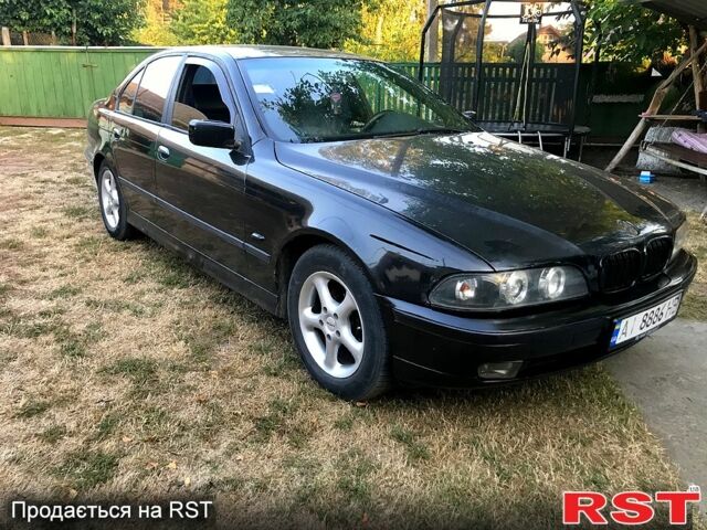 Чорний БМВ 5 Серія, об'ємом двигуна 2 л та пробігом 411 тис. км за 3100 $, фото 1 на Automoto.ua