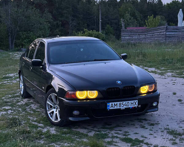 Черный БМВ 5 Серия, объемом двигателя 2.93 л и пробегом 450 тыс. км за 5800 $, фото 1 на Automoto.ua