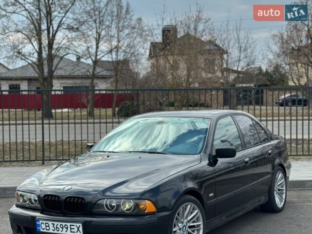 Чорний БМВ 5 Серія, об'ємом двигуна 3.5 л та пробігом 530 тис. км за 4450 $, фото 1 на Automoto.ua