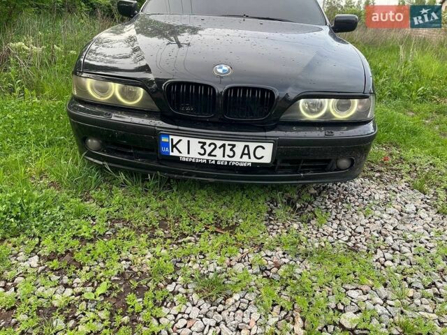 Черный БМВ 5 Серия, объемом двигателя 1.99 л и пробегом 499 тыс. км за 4700 $, фото 1 на Automoto.ua
