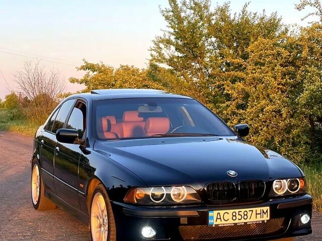 Черный БМВ 5 Серия, объемом двигателя 2.5 л и пробегом 390 тыс. км за 3600 $, фото 1 на Automoto.ua
