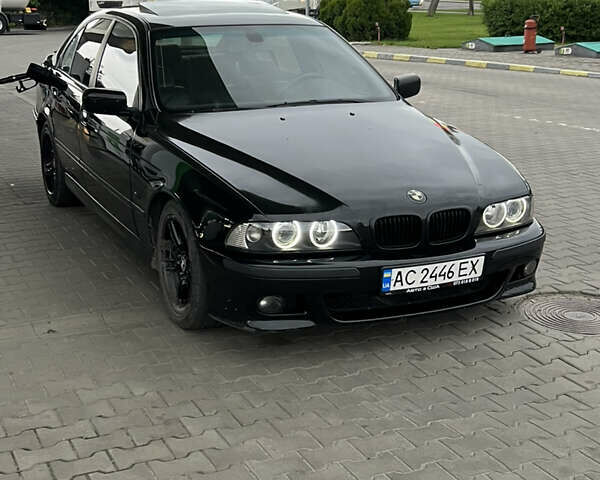 Черный БМВ 5 Серия, объемом двигателя 2.93 л и пробегом 350 тыс. км за 4700 $, фото 1 на Automoto.ua