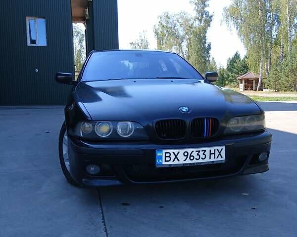 Черный БМВ 5 Серия, объемом двигателя 2.98 л и пробегом 360 тыс. км за 4800 $, фото 1 на Automoto.ua