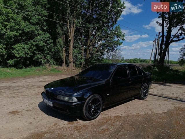 Черный БМВ 5 Серия, объемом двигателя 2.2 л и пробегом 400 тыс. км за 4899 $, фото 1 на Automoto.ua