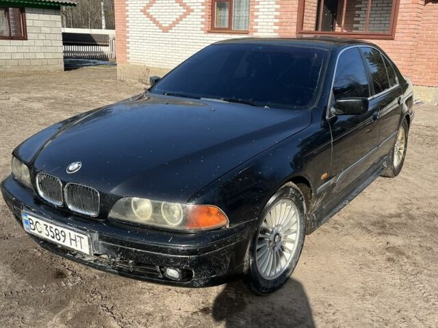 Чорний БМВ 5 Серія, об'ємом двигуна 2 л та пробігом 280 тис. км за 3250 $, фото 1 на Automoto.ua