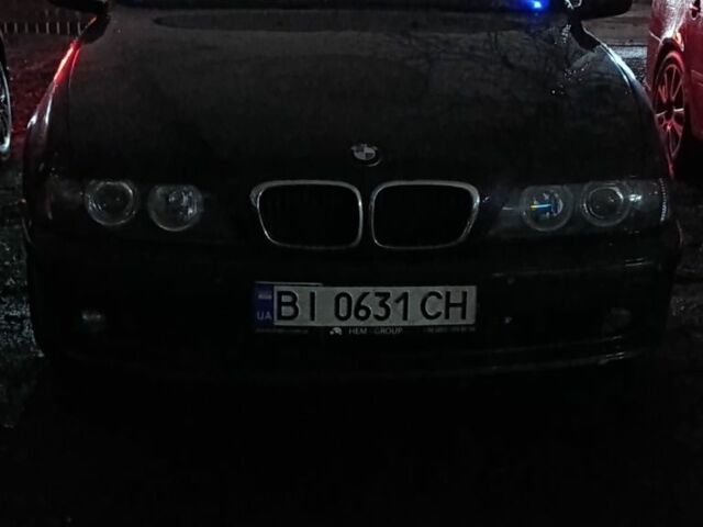 Чорний БМВ 5 Серія, об'ємом двигуна 2.2 л та пробігом 300 тис. км за 3600 $, фото 1 на Automoto.ua