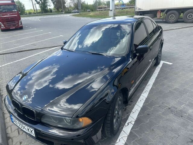 Черный БМВ 5 Серия, объемом двигателя 2.2 л и пробегом 379 тыс. км за 4300 $, фото 1 на Automoto.ua