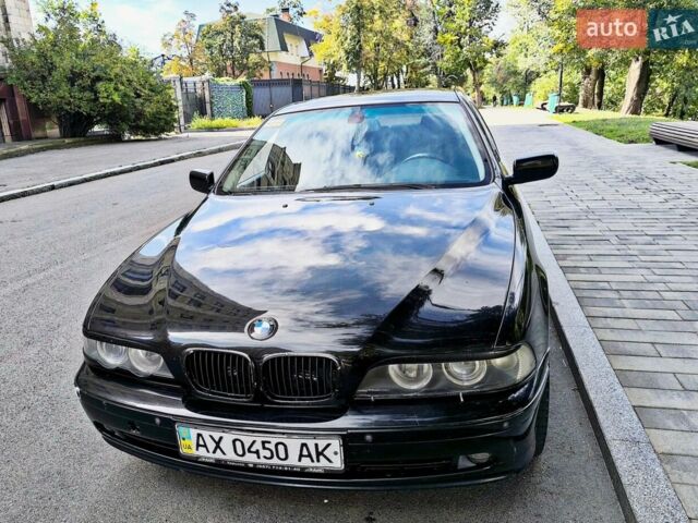 Черный БМВ 5 Серия, объемом двигателя 2.2 л и пробегом 250 тыс. км за 5900 $, фото 1 на Automoto.ua