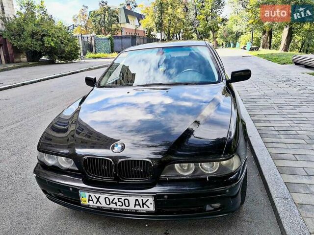 Черный БМВ 5 Серия, объемом двигателя 2.2 л и пробегом 250 тыс. км за 6200 $, фото 1 на Automoto.ua