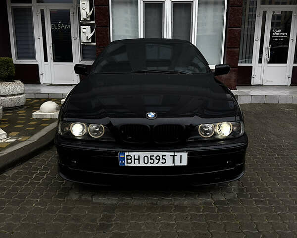 Черный БМВ 5 Серия, объемом двигателя 2.5 л и пробегом 380 тыс. км за 6400 $, фото 1 на Automoto.ua