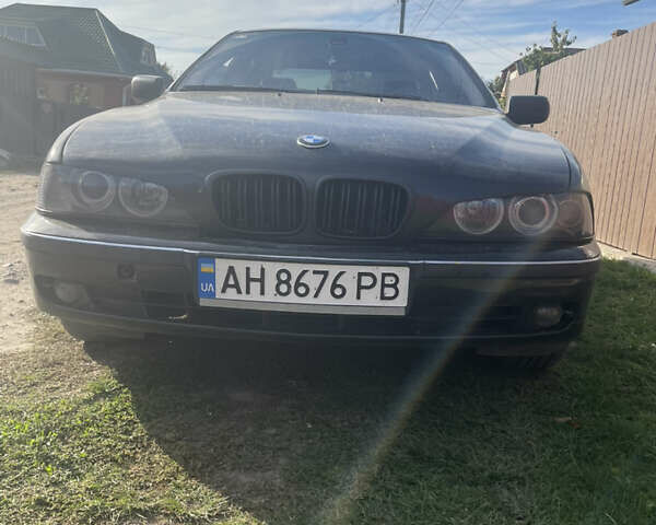 Чорний БМВ 5 Серія, об'ємом двигуна 2.5 л та пробігом 511 тис. км за 4100 $, фото 1 на Automoto.ua