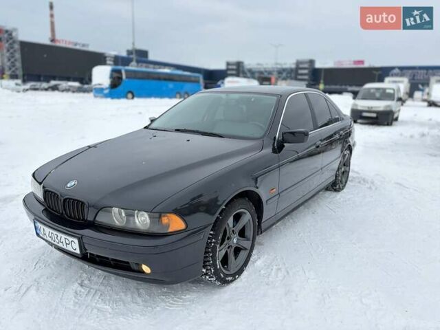 Черный БМВ 5 Серия, объемом двигателя 2.17 л и пробегом 315 тыс. км за 5300 $, фото 1 на Automoto.ua