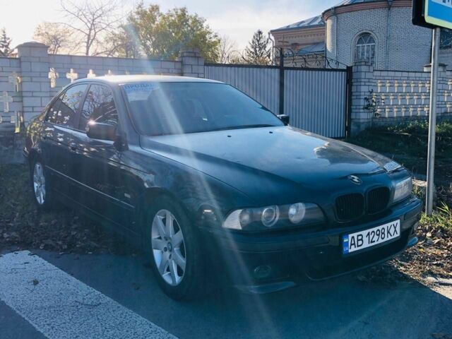 Черный БМВ 5 Серия, объемом двигателя 2.5 л и пробегом 360 тыс. км за 3750 $, фото 1 на Automoto.ua