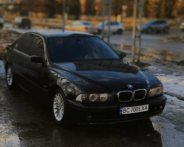 Чорний БМВ 5 Серія, об'ємом двигуна 2.5 л та пробігом 313 тис. км за 4800 $, фото 1 на Automoto.ua