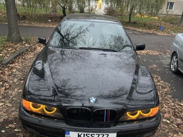 Чорний БМВ 5 Серія, об'ємом двигуна 3 л та пробігом 417 тис. км за 4950 $, фото 1 на Automoto.ua