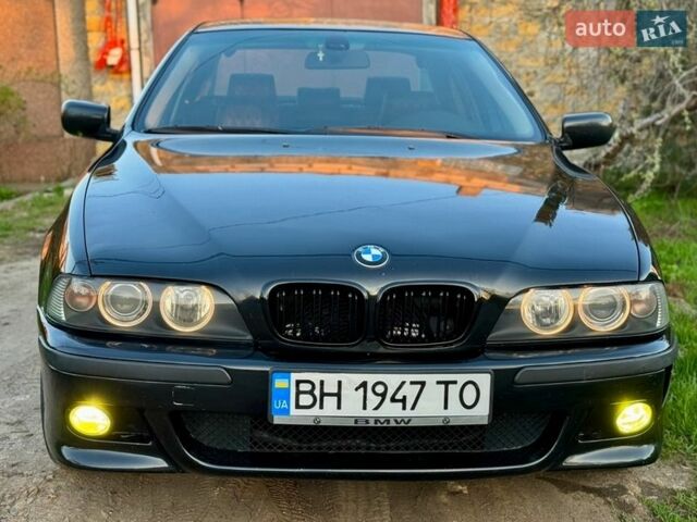 Черный БМВ 5 Серия, объемом двигателя 2.5 л и пробегом 307 тыс. км за 4900 $, фото 1 на Automoto.ua