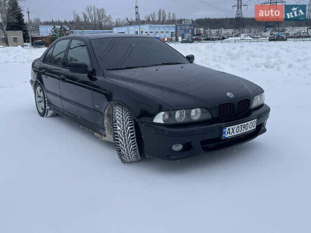 Черный БМВ 5 Серия, объемом двигателя 2.93 л и пробегом 400 тыс. км за 9500 $, фото 1 на Automoto.ua