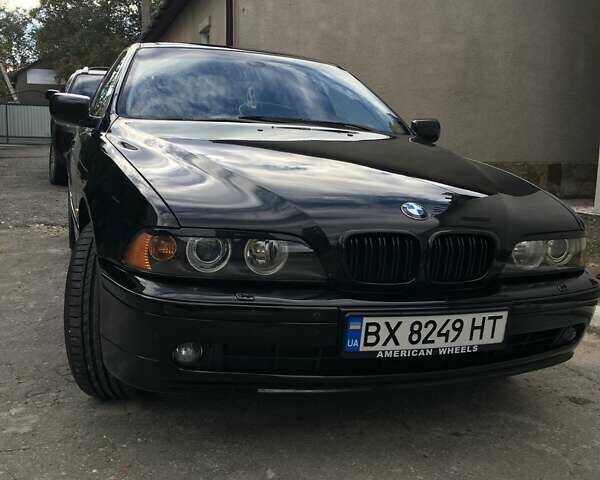 Черный БМВ 5 Серия, объемом двигателя 2.2 л и пробегом 350 тыс. км за 5300 $, фото 1 на Automoto.ua