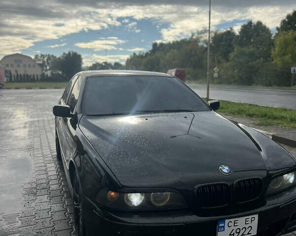 Черный БМВ 5 Серия, объемом двигателя 2.93 л и пробегом 460 тыс. км за 7000 $, фото 1 на Automoto.ua
