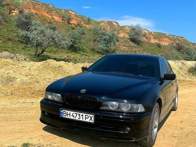 Черный БМВ 5 Серия, объемом двигателя 2.2 л и пробегом 430 тыс. км за 3500 $, фото 1 на Automoto.ua