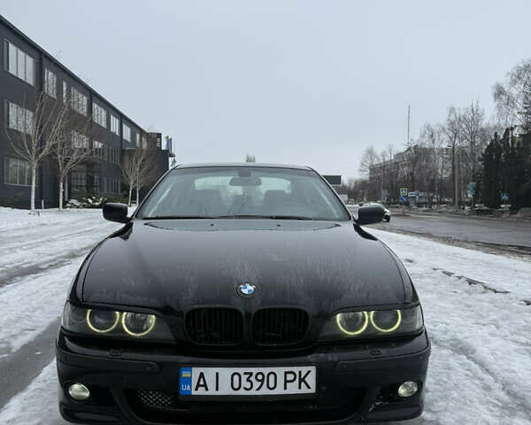 Черный БМВ 5 Серия, объемом двигателя 2.93 л и пробегом 200 тыс. км за 5950 $, фото 1 на Automoto.ua